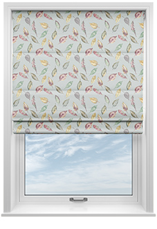 Foliage, Blossom - Roman Blind